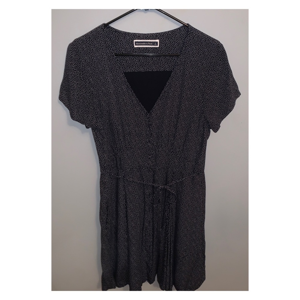 Abercrombie & Fitch polka dot button-up dress